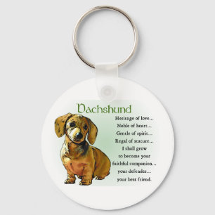Dackel-Liebhaber-Geschenke Schlüsselanhänger