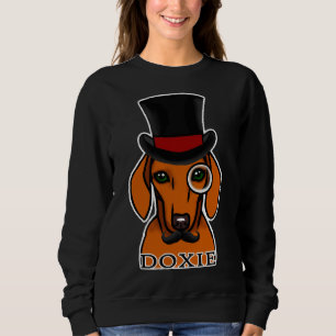 Dackel Liebt Gentleman Dackel Sweatshirt