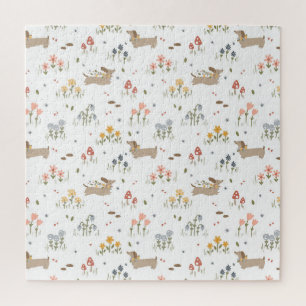 Dackel Lover Weiner Hunde Wurst Hunde Wildblume