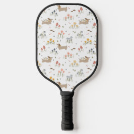 Dackel Lover Weiner Hunde Wurst Hunde Wildblume Pickleball Schläger