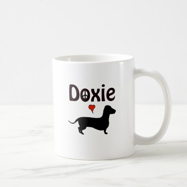 Dackel luv kaffeetasse (Rechts)