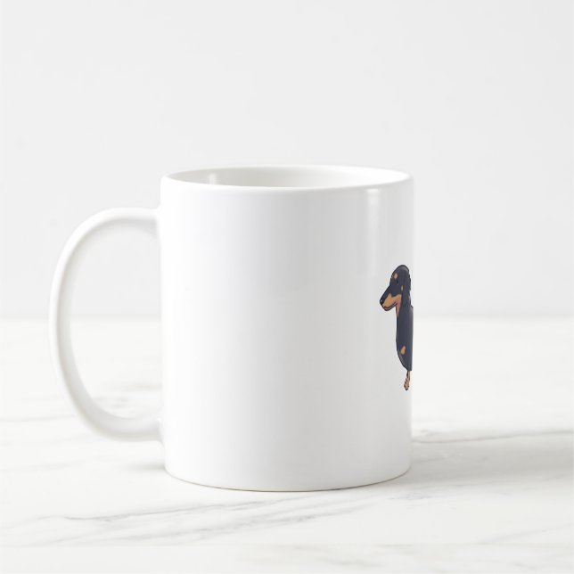 Dackel Magic Kaffeetasse (Links)