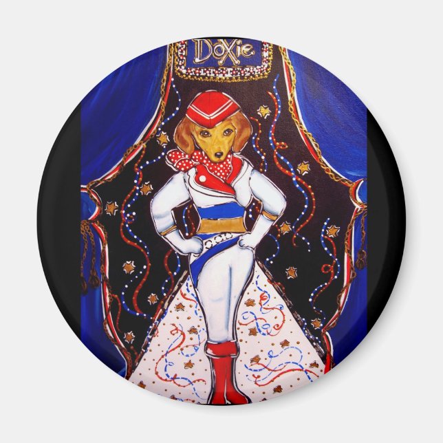 Dackel Magnet (Vorne)