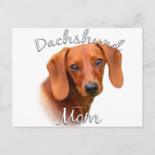DACKEL MAMA 2 POSTKARTE