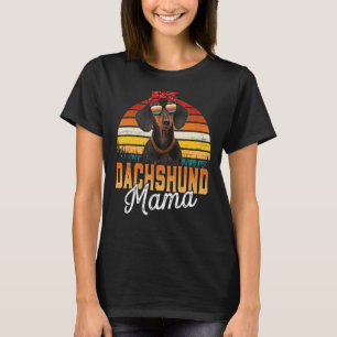 Dackel Mama Beste Dackel Mama je Mutter Da T-Shirt