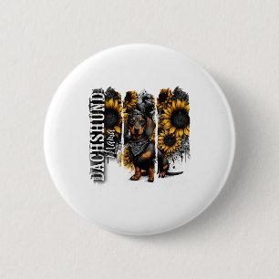Dackel Mama Button