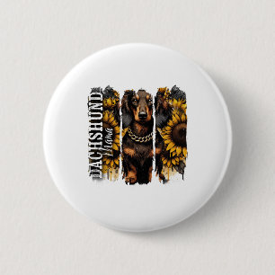 Dackel Mama Button