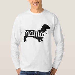 Dackel Mama Dackel Hund Dackel Mama Funny Niedlich T-Shirt