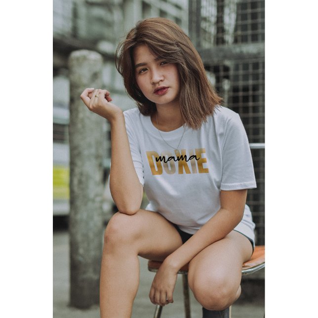 Dackel Mama Dackel Hund Niedlich T-Shirt (Von Creator hochgeladen)