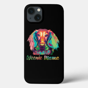 Dackel Mama Dackel Hund Rosa Blume Niedlich Würst Case-Mate iPhone Hülle