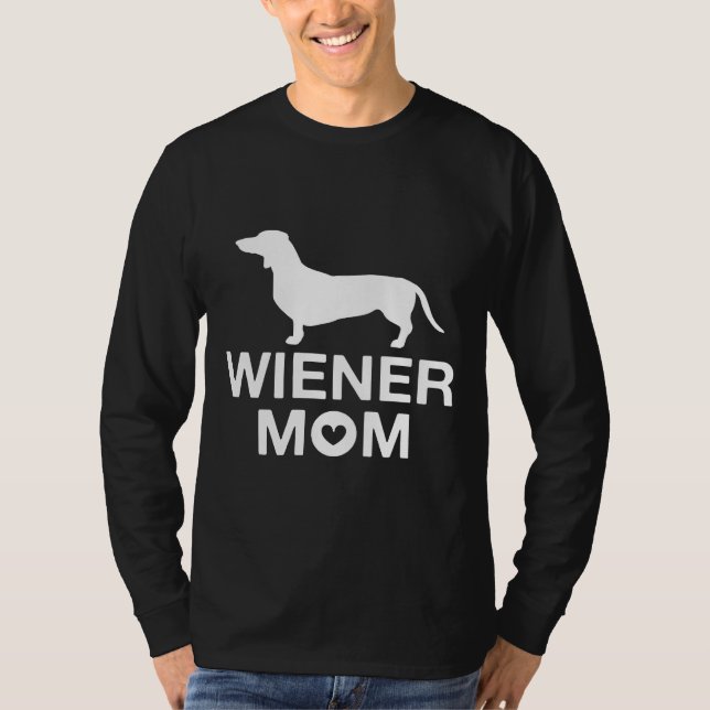 Dackel Mama Dackel T-Shirt (Vorderseite)