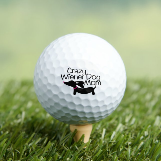 Dackel Mama Golfer Geschenk für Dackel Hunde Mamas Golfball (Insitu T-Shirt)