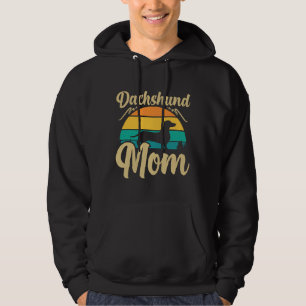 Dackel Mama Hundebesitzer Idee Hoodie