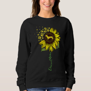 Dackel Mama Sonnenblume Dackel Hund Mama Mama Sweatshirt
