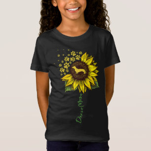 Dackel Mama Sonnenblumen Dackel Lover Gaben Hunde T-Shirt