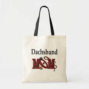 Dackel Mama Tote Tasche