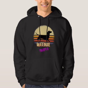 Dackel Mama Würstchen Hund Hoodie
