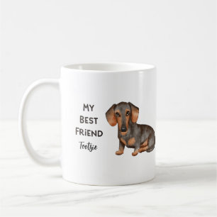 Dackel Mein bester Freund Individuelle Name Kaffee Kaffeetasse