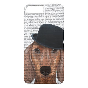 Dackel mit Black Bowler Hat title_seo2