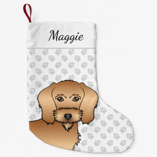Dackel mit Name Kleiner Weihnachtsstrumpf