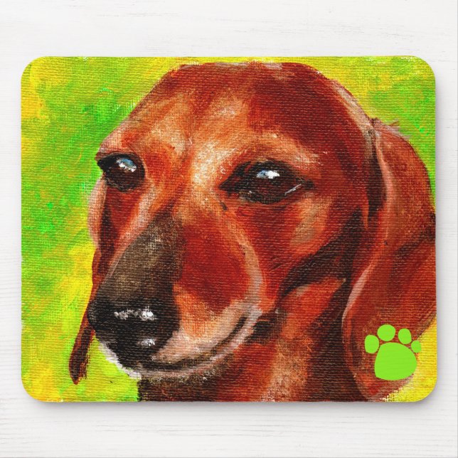 Dackel Mousepad (Vorne)
