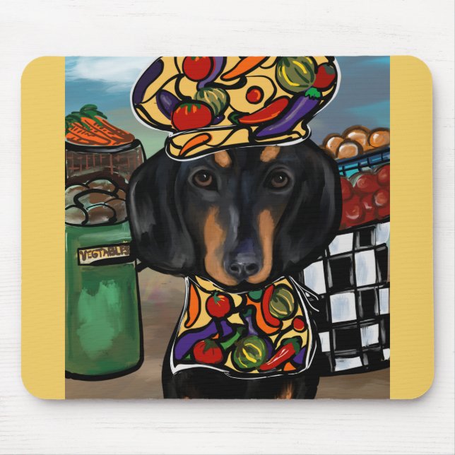 Dackel Mousepad (Vorne)