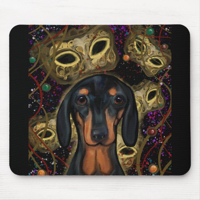 Dackel Mousepad (Vorne)