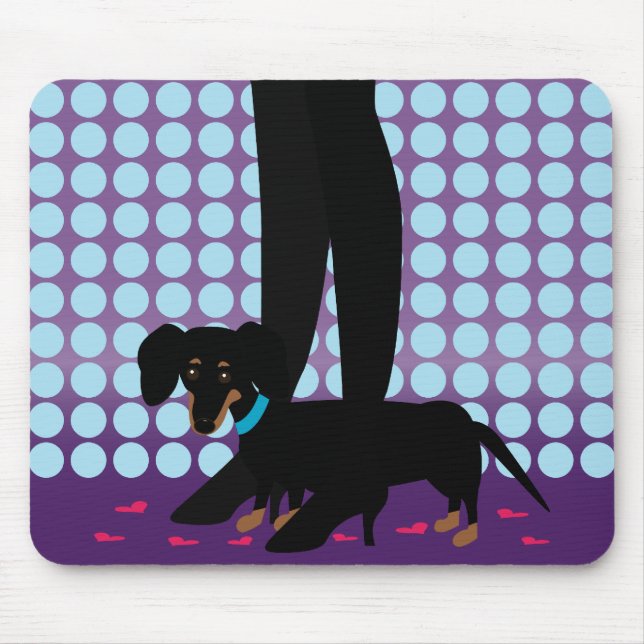 Dackel Mousepad (Vorne)