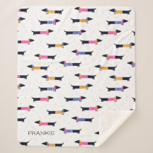 Dackel Muster Dog Lover Benutzerdefiniert