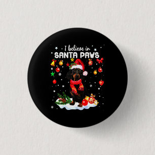 Dackel Niedlich Weihnachten Button