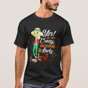 Dackel Niedlicher Tiere Welpenbesitzer T-Shirt