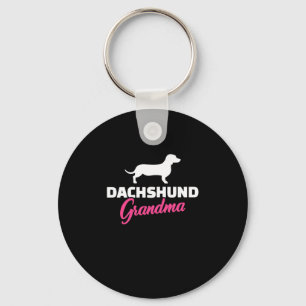 Dackel Oma Schlüsselanhänger