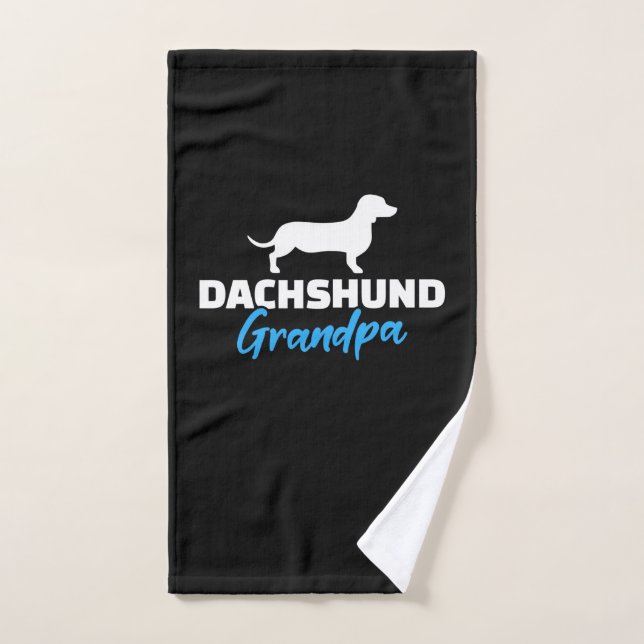 Dackel Opa Handtuch (Handtuch)