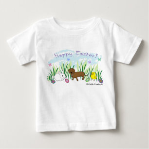 Dackel Oster Baby T-shirt