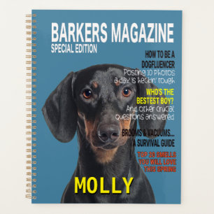 Dackel Parody Magazine Cover Planer