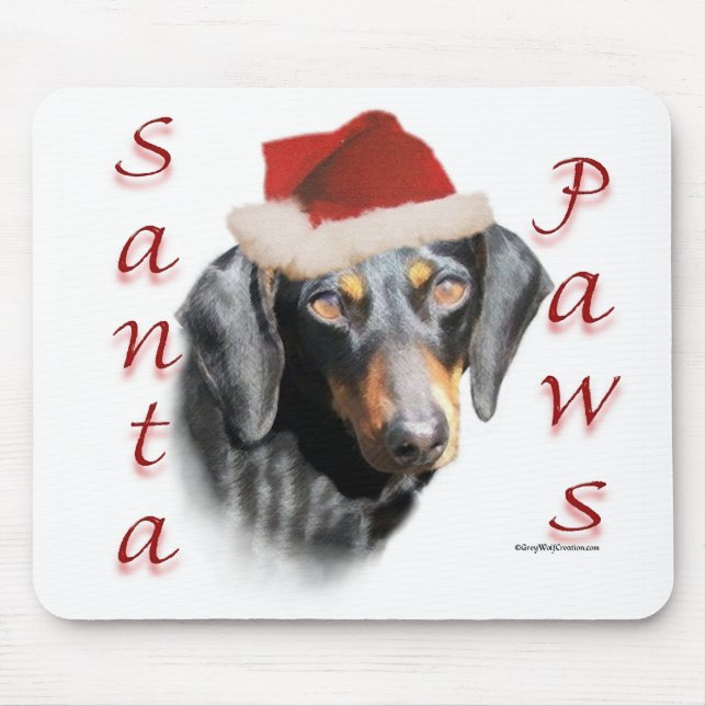 Dackel Paws (glatt) Mousepad (Vorne)