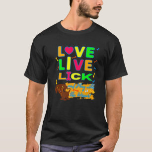 DACKEL PET FUNNY DACKEL DOG GIFT LIEBE LIVE KLICK T-Shirt