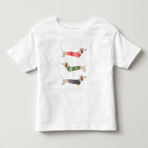 Dackel Pet Ugly Black Christmas Sweater Funny Kleinkind T-shirt