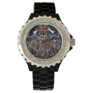 DACKEL PIRATE ARMBANDUHR
