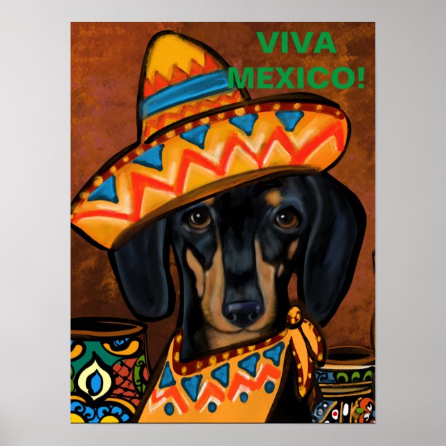 DACKEL POSTER (Vorne)