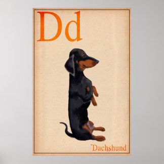 Dackel Poster