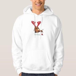 Dackel-Ren Hoodie