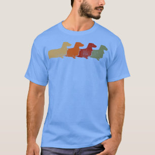 Dackel Retro Vintag 5 T-Shirt