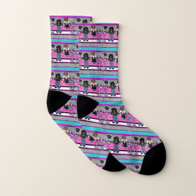 Dackel Rock and Roll Socken (Paar)