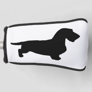 Dackel Rough Hair - Silhouette 1 Golf Headcover