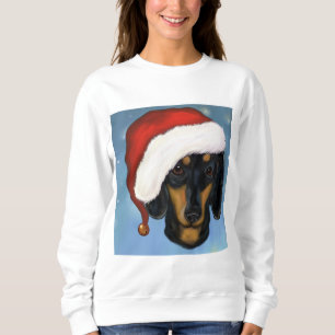 Dackel Santa Sweatshirt