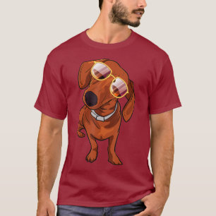 Dackel Shirt Funny Gift für Niedliche Hundeliebhab