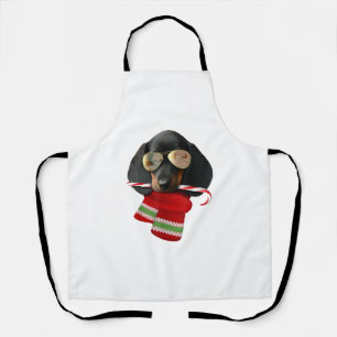 Dackel Shirt Niedliche Weihnachtsgeschenke Hunde L Schürze