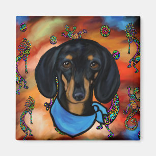 DACKEL SOUTHWESTERKUNST MAGNET