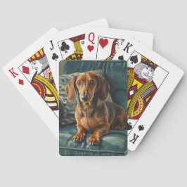 Dackel Spielkarten